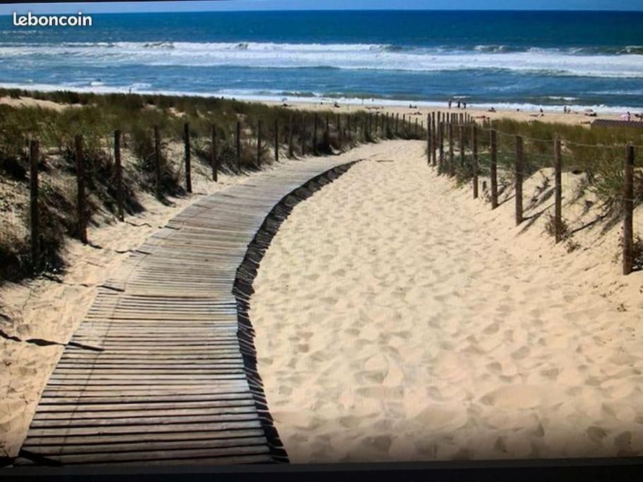 Apt T2 Calme Sur Golf, Piscine, Ocean 10 Min En Velo Lacanau Exterior photo